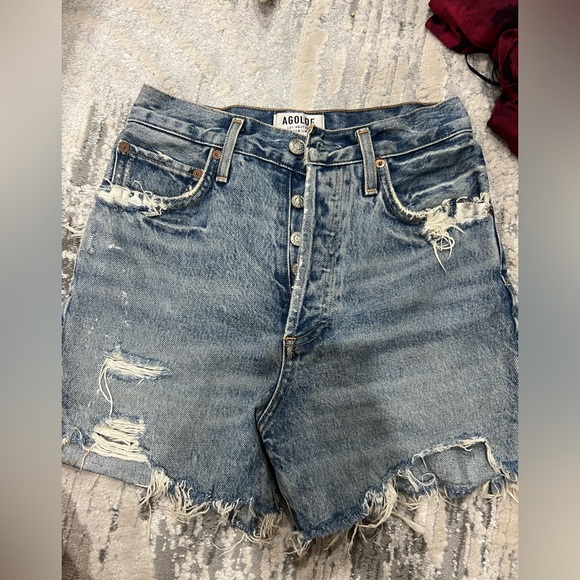Agolde shorts size 25 - Picture 1 of 3